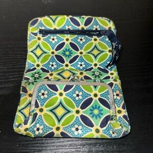 Vera Bradley small wallet with coin purse inside